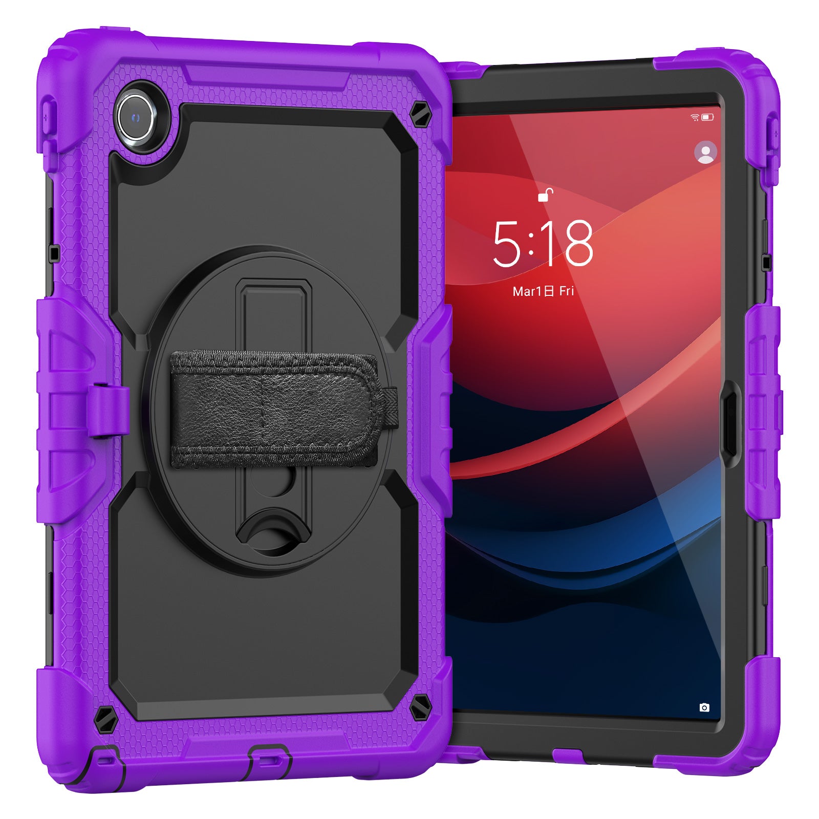 For Lenovo Tab M11 / Xiaoxin Pad 11 2024 TB330FU TB331FC Kickstand Case PC+Silicone Tablet Cover For Lenovo Tab M11 / Xiaoxin Pad 11 2024 TB330FU TB331FC Kickstand Case PC+Silicone Tablet Cover